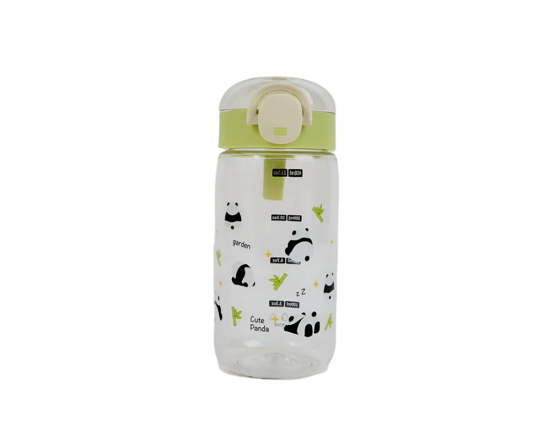 مطارة ماء للأطفال بلاستيك بتصميم باندا لطيف - 550 مل - Image 4