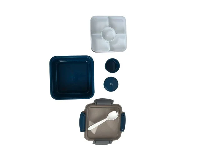 لانش بوكس مقسم مع أدوات مائدة - 1500مل  - Image 3