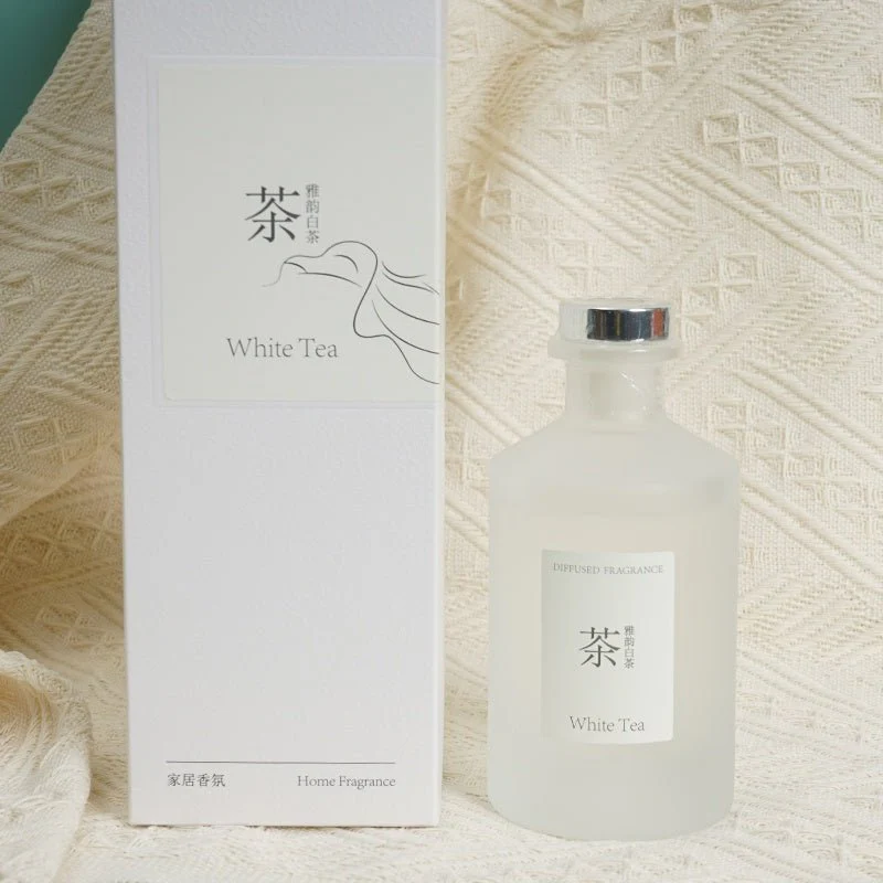 فواحة أعواد خشبية كبيرة برائحة الشاي الأبيض - 185 مل - Image 3