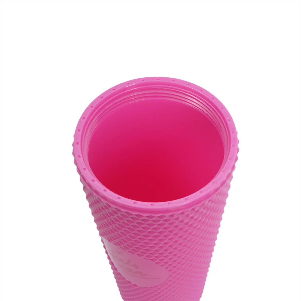 كوب بلاستيك بغطاء مع مصاص - 710 مل  - Image 3