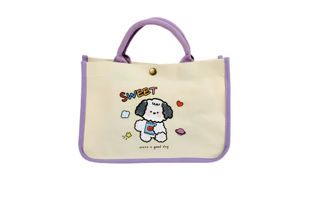 حقيبة يد قماش كرتون لطيفة - Image 6