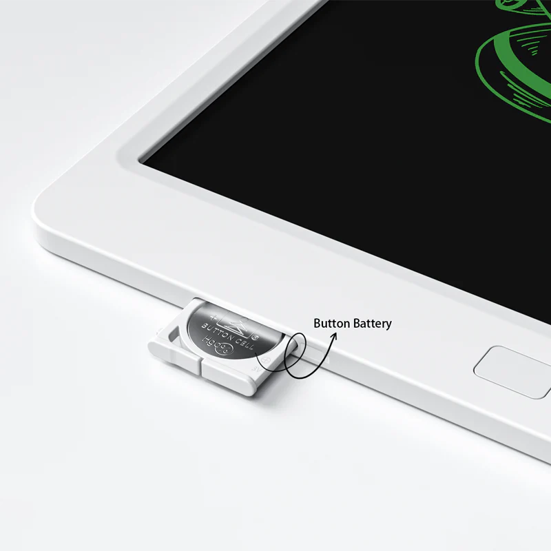 لوح رسم إلكتروني للاطفال شاشة LCD ابيض  - Image 9